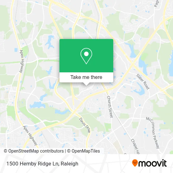 1500 Hemby Ridge Ln map