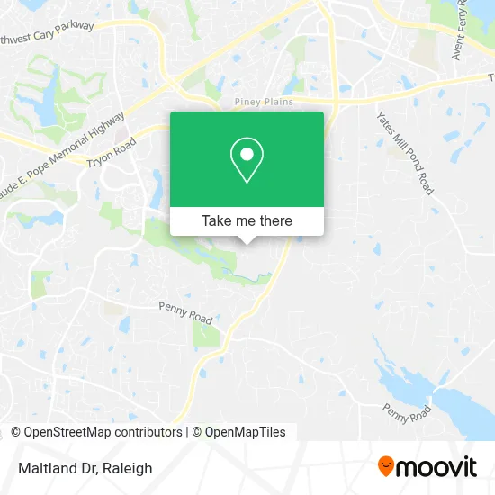 Maltland Dr map