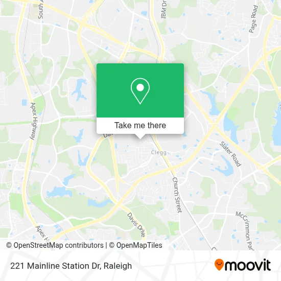 221 Mainline Station Dr map