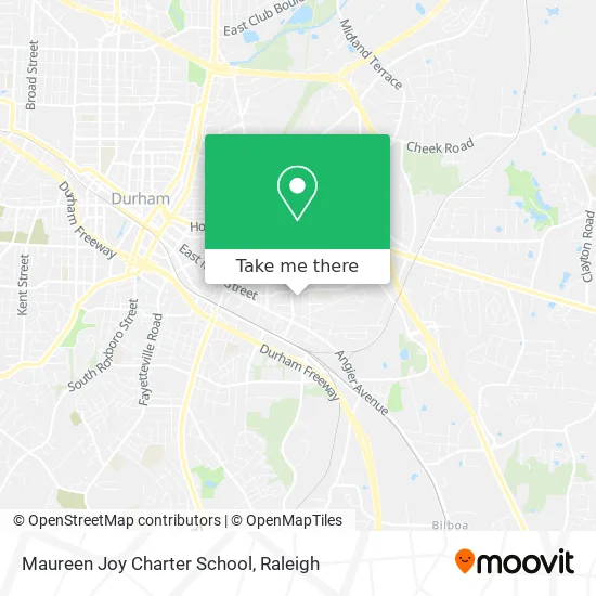 Maureen Joy Charter School map