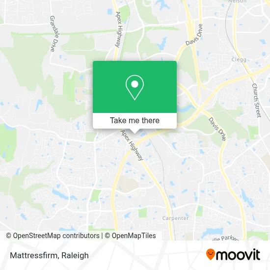 Mattressfirm map