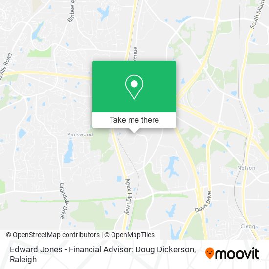 Edward Jones - Financial Advisor: Doug Dickerson map