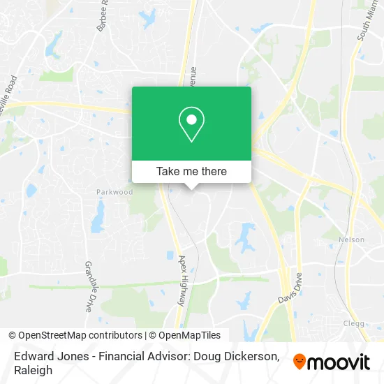 Mapa de Edward Jones - Financial Advisor: Doug Dickerson