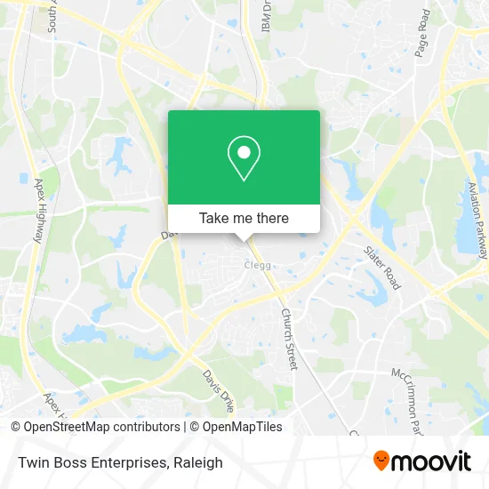 Twin Boss Enterprises map