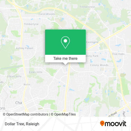 Dollar Tree map