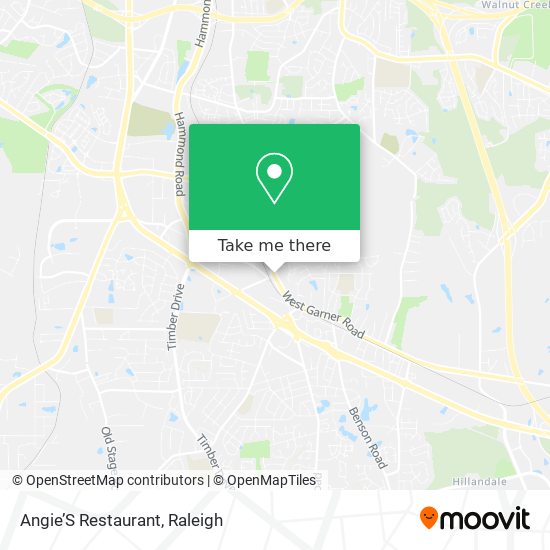 Mapa de Angie’S Restaurant
