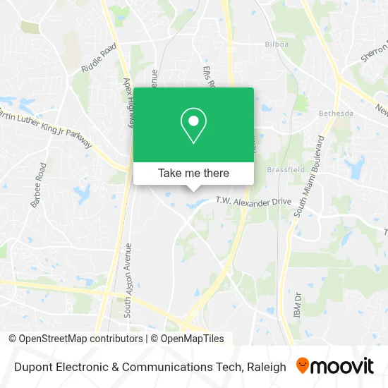 Dupont Electronic & Communications Tech map