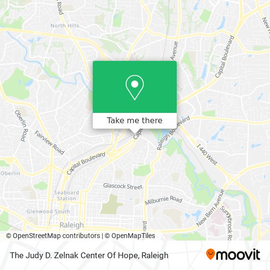 Mapa de The Judy D. Zelnak Center Of Hope