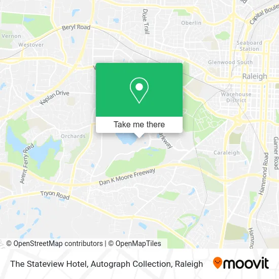 The Stateview Hotel, Autograph Collection map