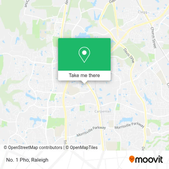 No. 1 Pho map