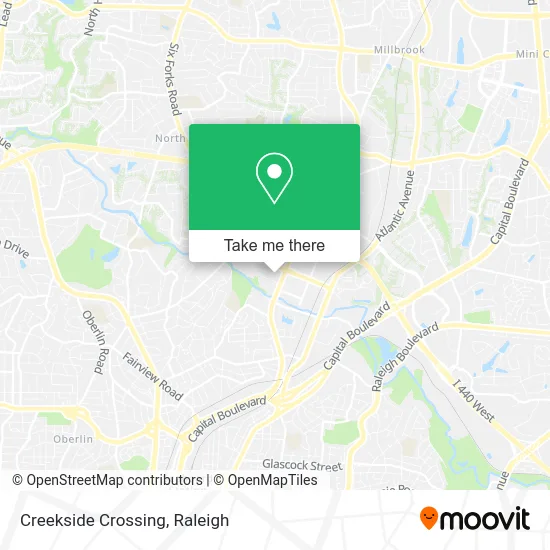 Creekside Crossing map