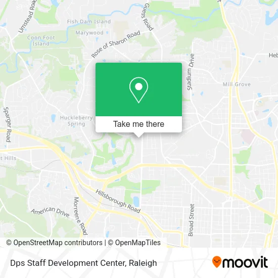 Dps Staff Development Center map