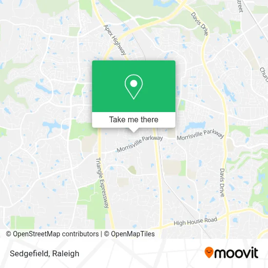 Sedgefield map
