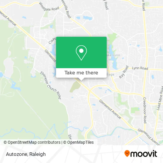 Autozone map