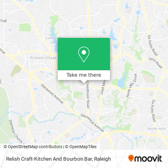 Relish Craft-Kitchen And Bourbon Bar map