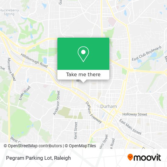 Mapa de Pegram Parking Lot
