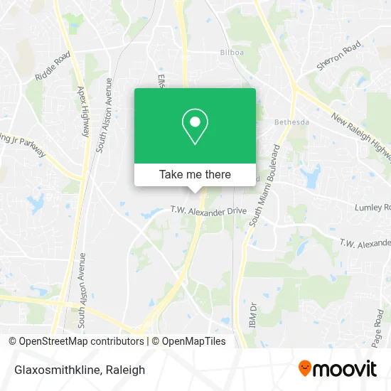 Glaxosmithkline map