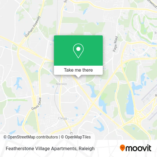 Featherstone Village Apartments map