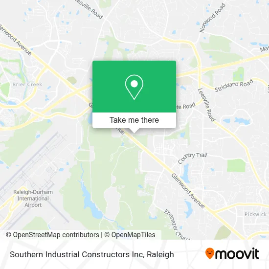 Southern Industrial Constructors Inc map