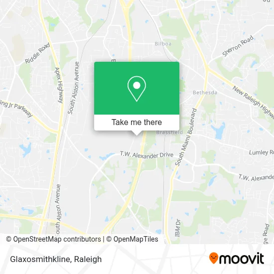 Glaxosmithkline map
