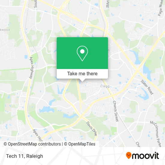 Tech 11 map