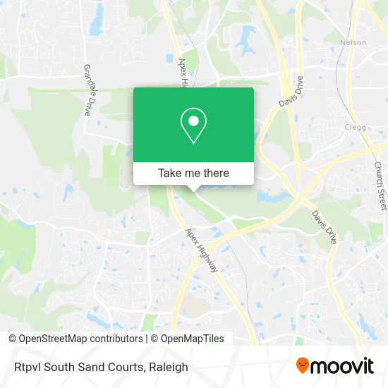 Rtpvl South Sand Courts map