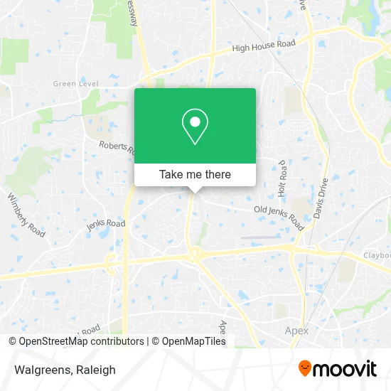 Walgreens map