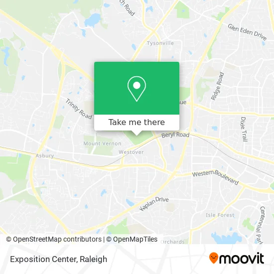Exposition Center map