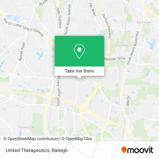 United Therapeutics map