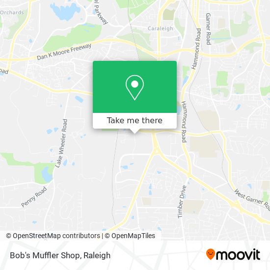 Mapa de Bob's Muffler Shop