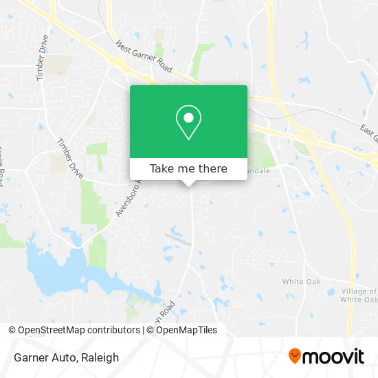 Garner Auto map