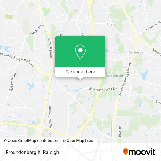 Freundenberg It map