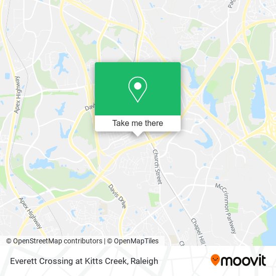 Mapa de Everett Crossing at Kitts Creek