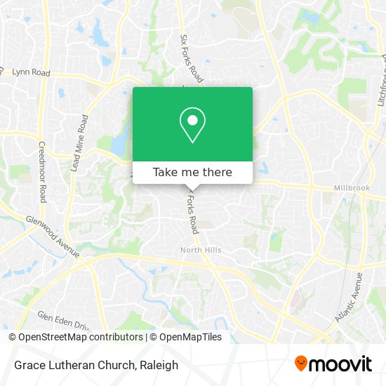 Mapa de Grace Lutheran Church