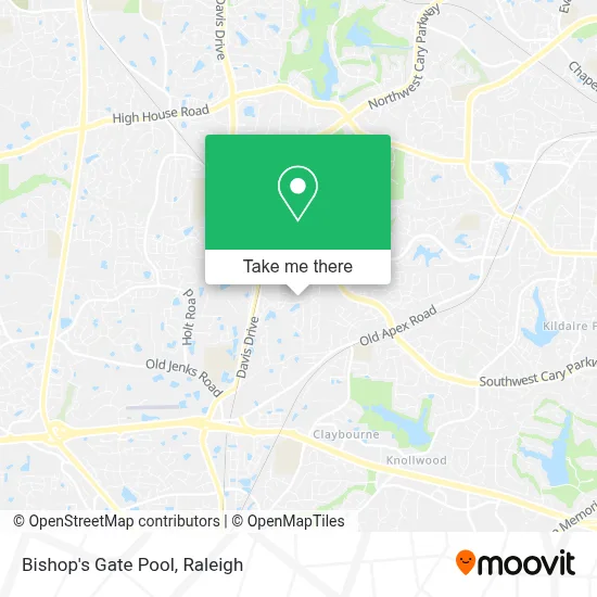 Bishop's Gate Pool map
