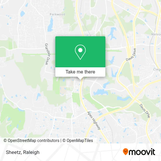 Sheetz map