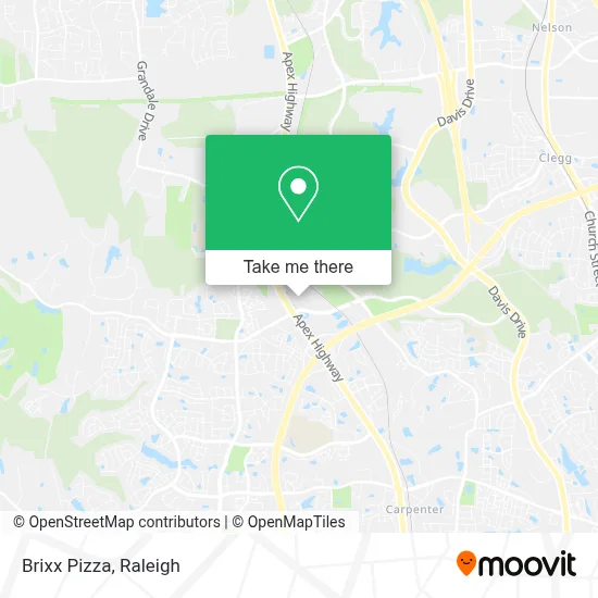 Brixx Pizza map