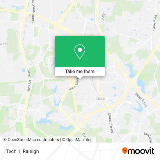Tech 1 map