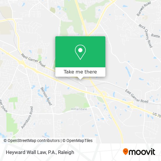 Mapa de Heyward Wall Law, P.A.