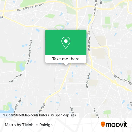 Metro by T-Mobile map