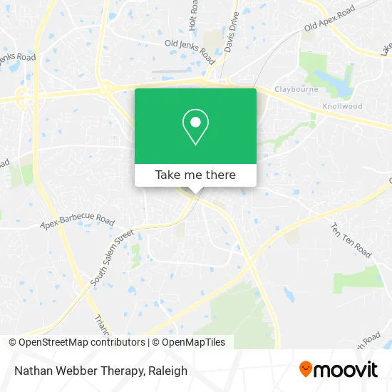 Nathan Webber Therapy map