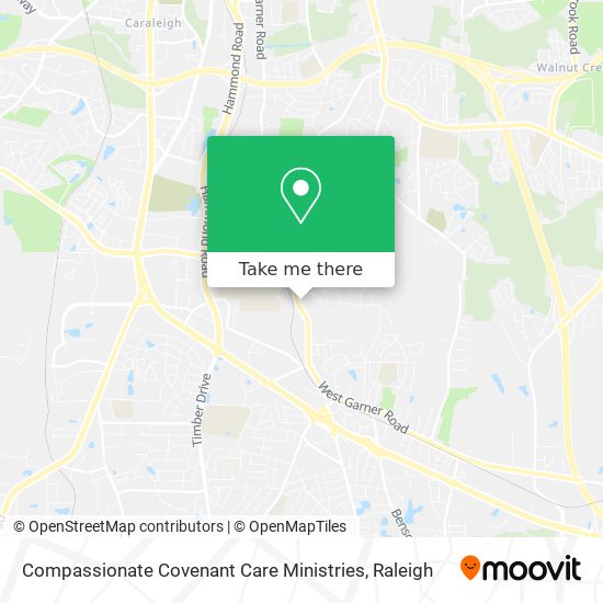 Mapa de Compassionate Covenant Care Ministries