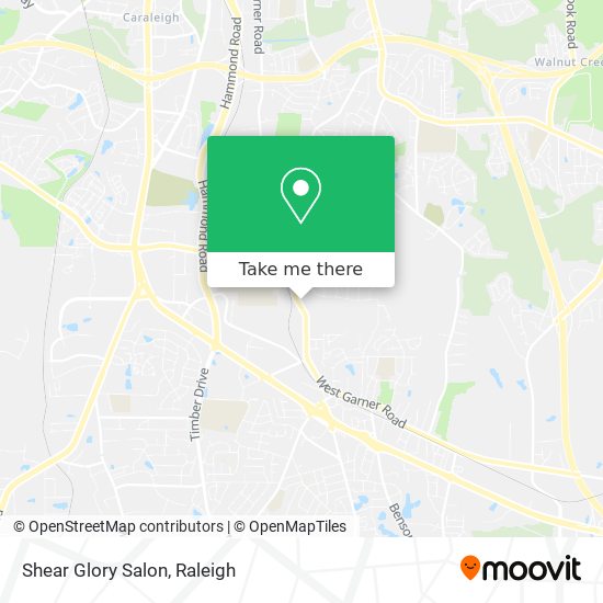 Mapa de Shear Glory Salon