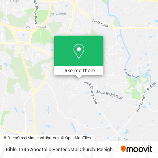 Mapa de Bible Truth Apostolic Pentecostal Church