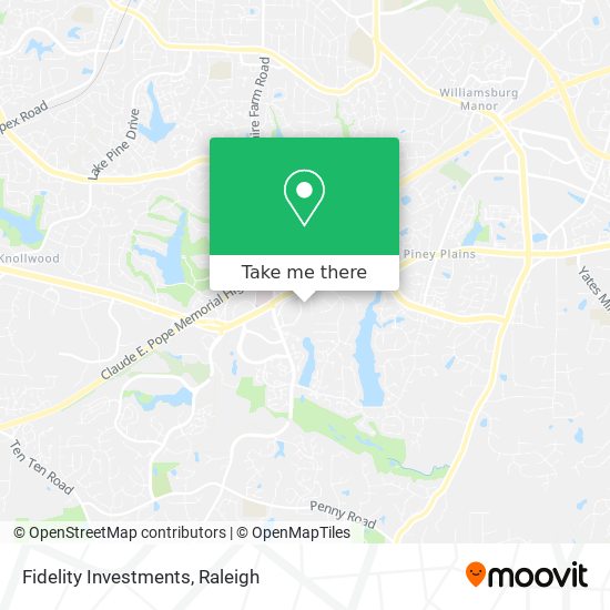 Fidelity Investments map