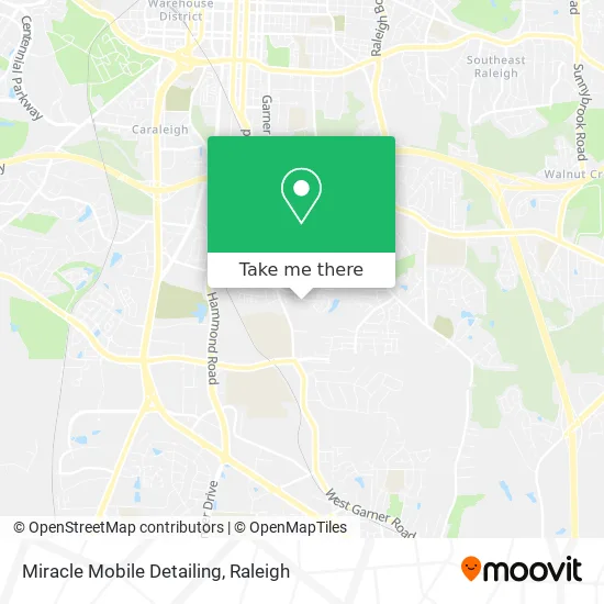 Miracle Mobile Detailing map