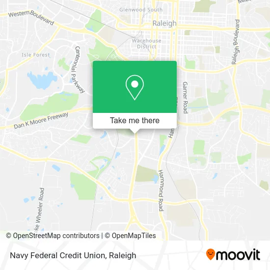 Navy Federal Credit Union map