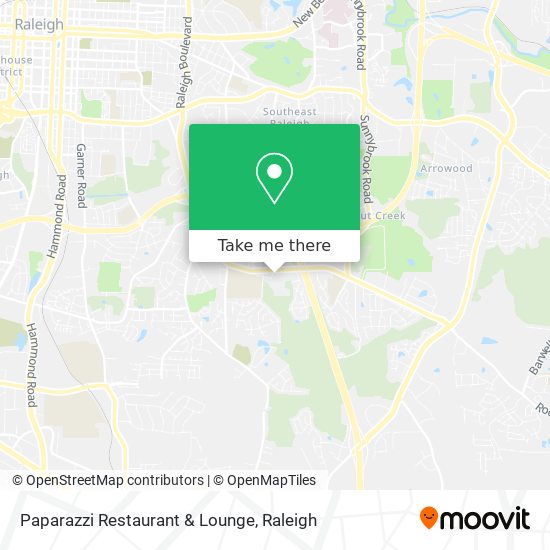Mapa de Paparazzi Restaurant & Lounge