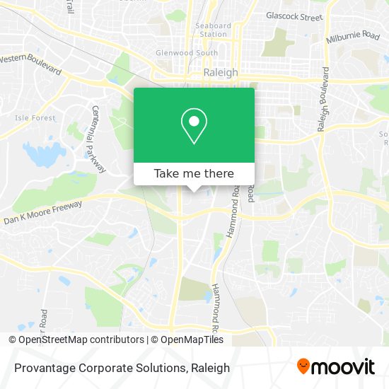 Provantage Corporate Solutions map