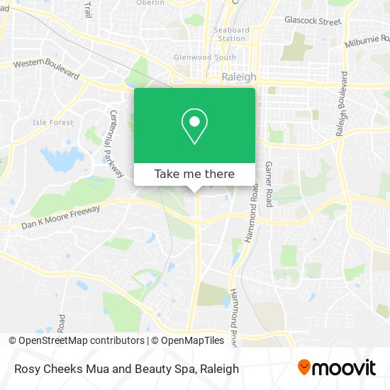 Mapa de Rosy Cheeks Mua and Beauty Spa
